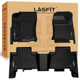 LASFIT Toyota 4Runner 2013-2024 1st-row mats protect passengers from dirt and spills.