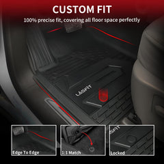 LASFIT durable TPE floor mats with soft touch and flexibility