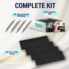 LATCH.IT includes gift-ready box and tension springs for quick installation