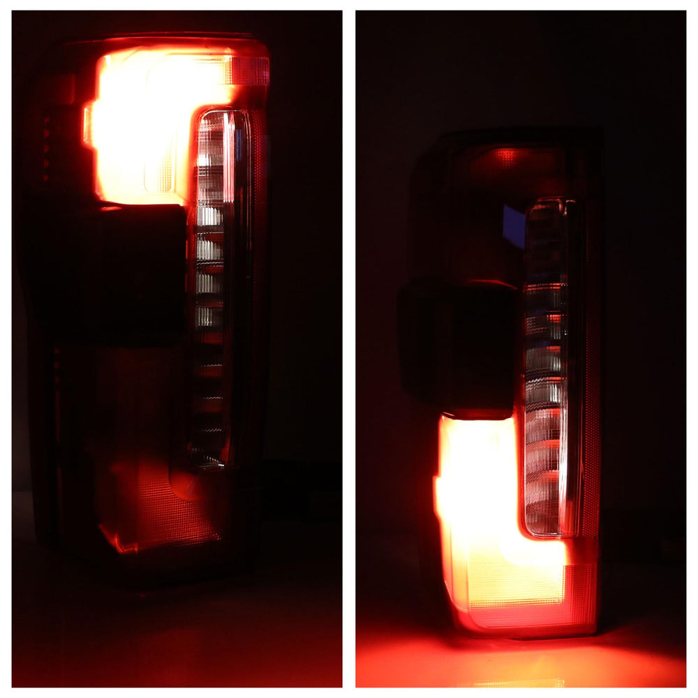 Lathsy LED tail light with blind-spot, easy swap for Ford F-250 left driver.