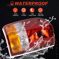 Lathsy Ranger taillight seal keeps water and fog out