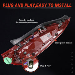 Lathsy sealed tail light housing ready for extreme weather protection