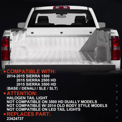 Halogen bulbs included for a ready-to-install, plug-and-play replacement by Lathsy.