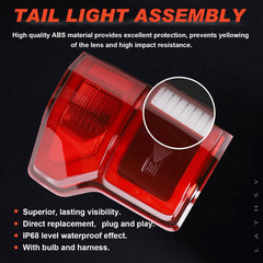 Lathsy F-150 tail-light plug-and-play setup for quick replacement