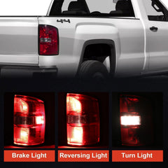 Lathsy tail light waterproof seal protects against rain and fog.