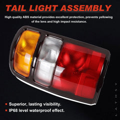 Lathsy tail light with OE numbers 15224278 and 15224279 matches factory replacements