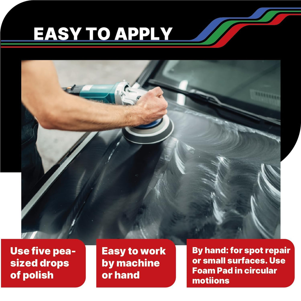 LAUCO Swirl+Plus scratch remover for spot repairs and enhanced reflection