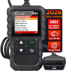 LAUNCH Creader 3001 OBD2 Scanner box for easy setup and quick diagnostics
