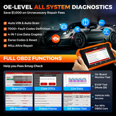 Launch Creader Elite V2 for BMW battery registration feature enhances battery management.