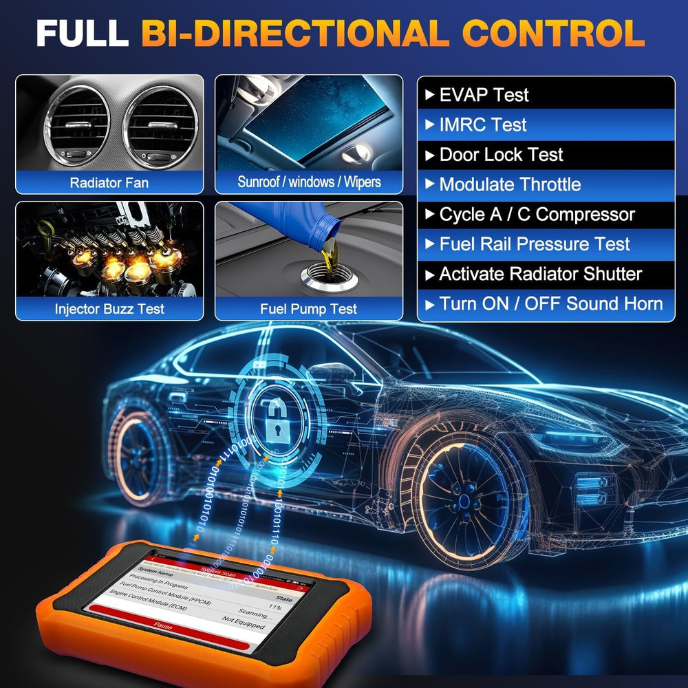 LAUNCH Creader Elite V2.0 GM TPMS tool enables quick activation
