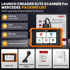 LAUNCH Creader Elite V2.0 WiFi reports sharing for easy health summaries