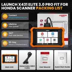LAUNCH CReader Elite V3.0 wifi report sharing of vehicle health reports