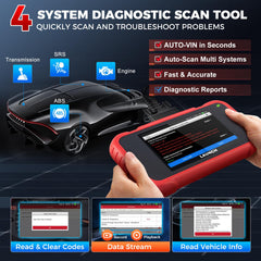 LAUNCH CRP123E V2.0 engine diagnostic display guides engine health checks.