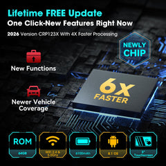 LAUNCH CRP123X V3.0 Elite BST360 battery tester integration option.