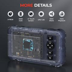 LAUNCH CRP129HD professional reports export for repair documentation