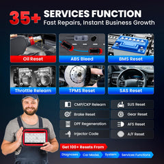 LAUNCH CRP919EBT ECU code adaptation for customized setups.