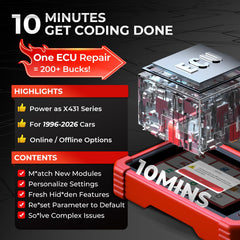 LAUNCH CRP919X CAN FD DOIP screen shows fast data transfer.