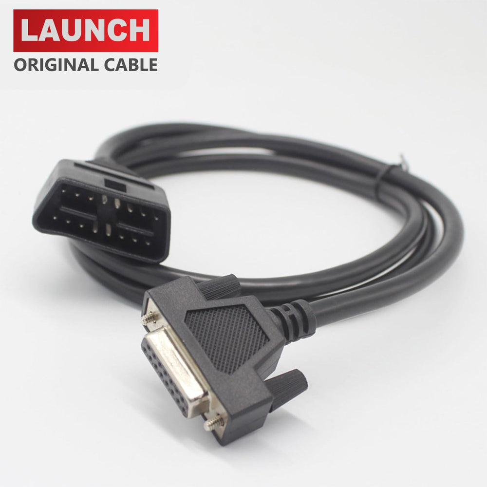 Zinc-plated copper connectors resist corrosion in the LAUNCH main cable.