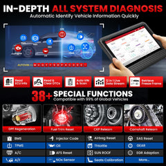 LAUNCH X431 PRO V5.0 DBScar VCI module enables bidirectional testing.