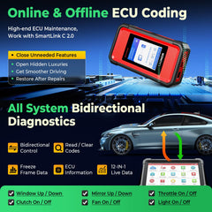 Launch X431 PRO3 V+ Elite 3000+ active tests interface
