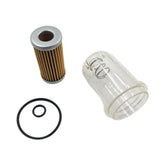LAUUEXOP fuel filter o ring bowl set packaging highlights a complete, ready to install kit.