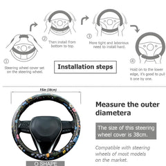 LAWHOWJIE heat-protective design provides comfortable drives in warm or cold weather.