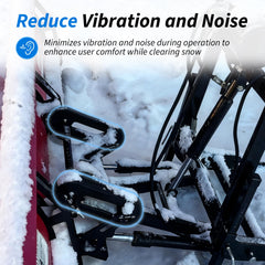 Lazenta 27351 elastomeric spring impact design demonstrates auto-lift after obstacle contact.