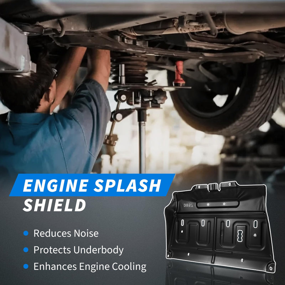 Lazenta manganese steel shield for Ford F-150 offers long-lasting protection.