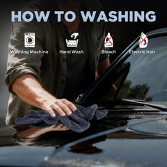 LBLVBNEWD absorbs up to a gallon, reducing wringing during use.