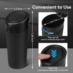 LCMWHOP compact dimensions fit snugly in small car spaces for organization.