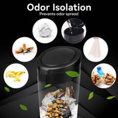 LCMWHOP easy-clean removable lid for fast cleanup after trips.