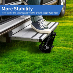 LCGAOYA stabilizer bracket protects bottom entrance step from wear.