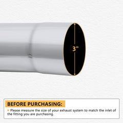 LCGP easy-install exhaust joint enables simple alignment.