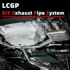 LCGP stainless steel pipe offers rust resistance for rugged daily use.