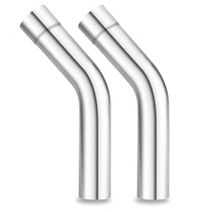 LCGP 45-degree 2.5-inch exhaust tube outer diameter for universal fit