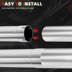 LCGP flared ends enable easier installation on many vehicle models.