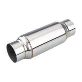 LCGP resonator with 3-inch inlet and 12-inch length for quieter cabin sound.