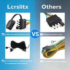 Lcrslitx stop-tail-turn lights provide bright signaling with lower power.