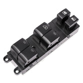 LCWRGS 25401-ZJ60A driver-side window switch front view fits 2008-2012 Sentra for improved control