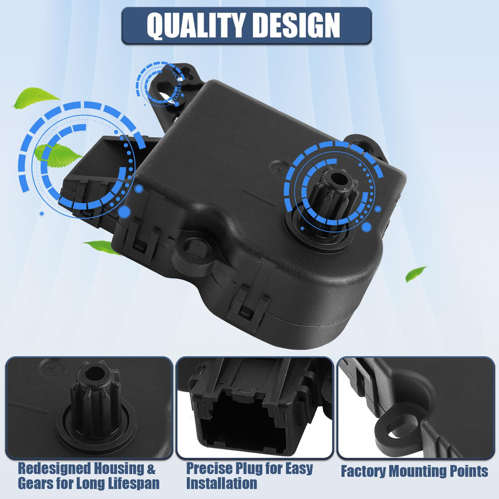 LCWRGS blend door actuator in hand for easy replacement.