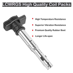 LCWRGS coil pack closeup copper windings indicating high conductivity.