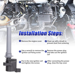 LCWRGS coil pack for Ford Escape and Taurus 3.0L V6 fitment.