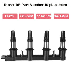 LCWRGS coil-pack components laid out to illustrate complete replacement kit