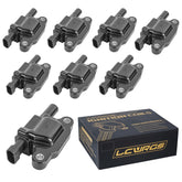 LCWRGS eight-ignition-coils front view, reliable spark for 5.3L V8 trucks