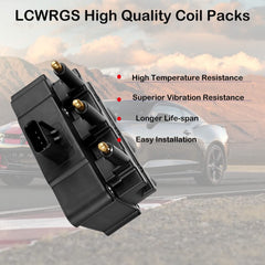 LCWRGS ignition coil pack for Chrysler Town and Country 3.3/3.8L enhances performance