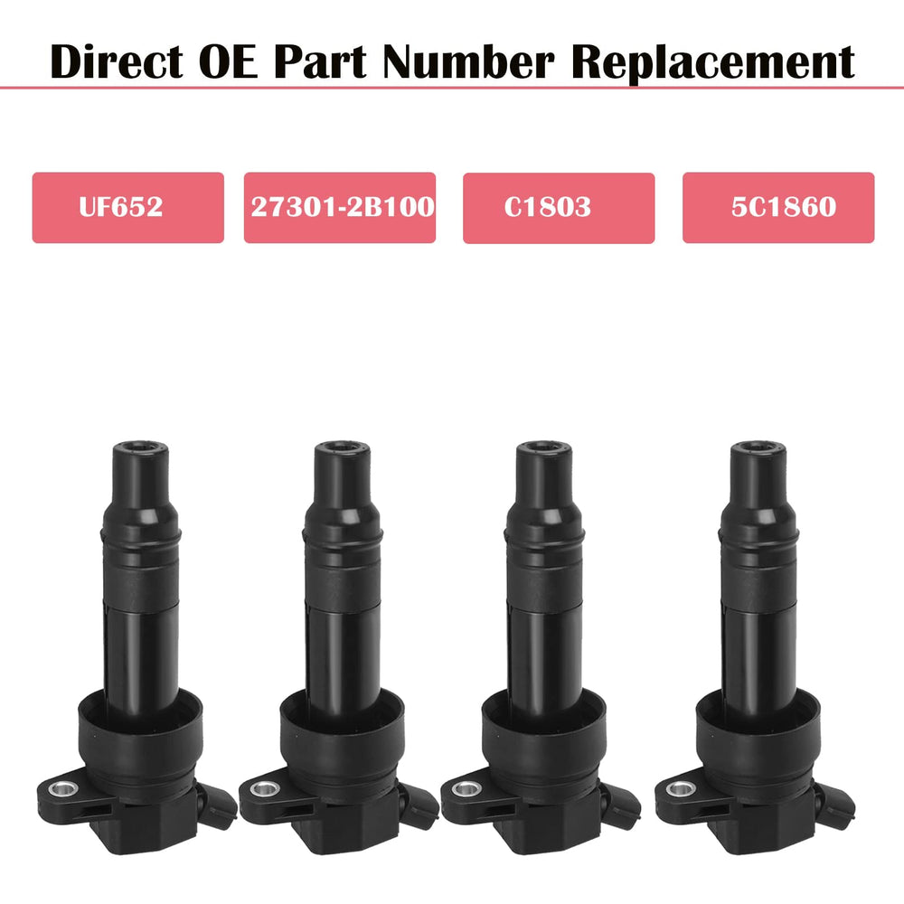 LCWRGS ignition coil pack 4 coils inside packaging ready for replacement