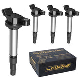 LCWRGS ignition coil pack, four coils, engine bay view highlighting 1.8L compatibility.