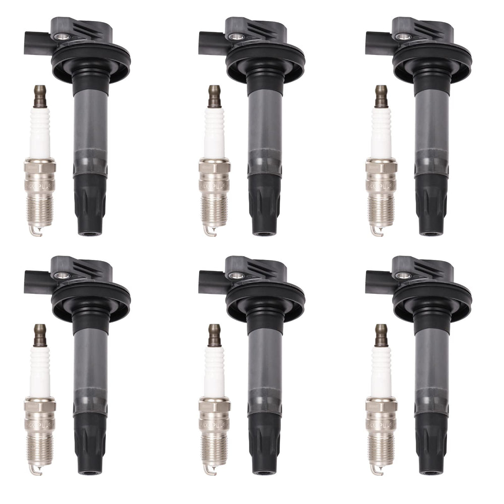 LCWRGS ignition coil pack 6-pack ready for installation, highlighting reliable starts
