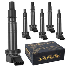 LCWRGS ignition coil pack six‑pack for 4.0L V6 Toyota engines improves ignition reliability