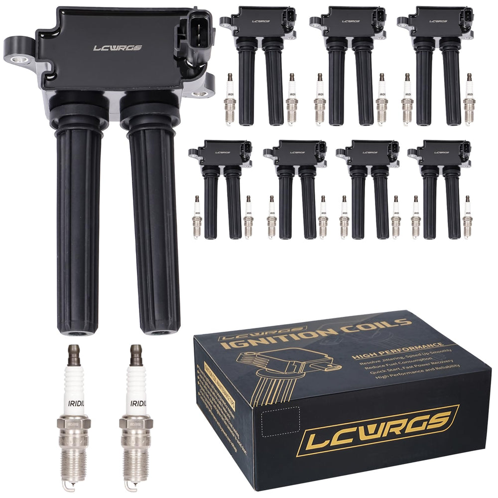 LCWRGS ignition coil pack eight-pack for HEMI engines delivers consistent ignition performance.